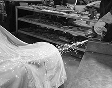 Image of ProductInUse. Front orientation. Heat-Resistant Blankets. Spark- and Heat-Resistant Blankets.