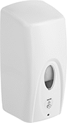 Image of Product. Wall Mount, For Liquid and Foam Soap. Front orientation. Soap Dispensers. Touch-Free Soap Dispensers, Wall Mount, For Liquid Soap, For Foam Soap.