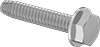 Steel Flanged Hex Head Thread-Cutting Screws