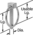 Image of Product. Front orientation. Contains Annotated. Linch Pins.