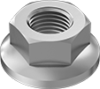 Image of Product. Front orientation. Flange Nuts. Flange Nuts.
