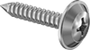 Steel Phillips Rounded Head Screws with Washer for Sheet Metal