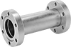Flanged Ultra-High-Vacuum Fittings for Stainless Steel Tubing