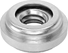 Self-Aligning Press-Fit Nuts for Sheet Metal