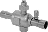 On/Off Valves with Solder-Connect Fittings for Refrigerant