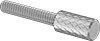 Stainless Steel Narrow-Profile Knurled-Head Thumb Screws