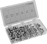Image of Product. Front orientation. Cap Nuts. Cap Nut Assortments.