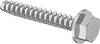 Steel Flanged Hex Head Thread-Forming Screws for Plastic