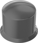 Image of Product. Front orientation. Protective Caps. Caps for Hex Nuts.