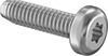 Strip-Resistant Steel Torx Rounded Head Screws for Sheet Metal