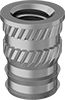 Tapered Heat-Set Threaded Inserts For Plastic