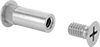 Highly Corrosion-Resistant 316 Stainless Steel Binding Barrels and Screws for Door Hardware
