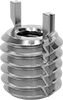 Mil.-Spec. Key-Locking Threaded Inserts For Soft Metal