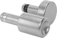 Image of Product. Domed Head. Front orientation. Rivet Tool Accessories and Replacement Parts. Air-Powered Squeeze Tools for Solid Rivets, Alligator Jaw.