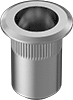 Aluminum Twist-Resistant Rivet Nuts