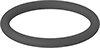 Chemical-Resistant Viton® Fluoroelastomer O-Rings for Straight-Thread Connections