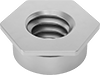 Flush-Profile Press-Fit Nuts for Sheet Metal