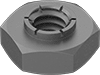 Thin-Heavy-Profile Flex-Top Locknuts for Heavy Vibration