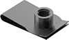 Strong-Grip Clip-On Barrel Nuts