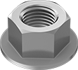 Image of Product. Front orientation. Flange Nuts. JIS Flange Nuts.
