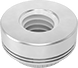 Image of Product. Front orientation. Press-Fit Nuts. Press-Fit Nuts for Soft Metals and Plastic.