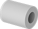 Image of Product. Front orientation. Spacers. Electrical-Insulating Unthreaded Spacers.