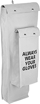 Image of Product. Glove and Sleeve Bag. Front orientation. Storage Bags for Electrical-Protection Gloves, .