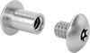 Tamper-Resistant Torx Binding Barrels and Screws