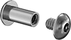 Tamper-Resistant Torx Binding Barrels and Screws