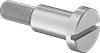 Steel Low-Profile Slotted Precision Shoulder Screws