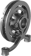 Image of Product. Front orientation. Chain Wheels. Impact-Resistant Chain Wheels for Overhead Valves.