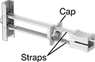 Image of Product. Front orientation. Contains Annotated. Anchors. High-Strength Toggle Anchors for Drywall.