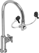 Image of Product. Front orientation. Eye Wash Stations. Faucet-Mount Supplemental Eye Wash Stations.