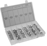 Image of Product. Front orientation. Thumb Nuts. Wing Nut Assortments.