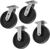 Plate Casters for Rubbermaid Products