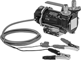 Image of Product. Front orientation. Drum Pumps. Portable Battery-Operated Drum Pumps for Diesel Fuel.