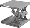 Bench-Top Hand-Crank Stationary Lift Tables