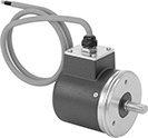 Image of Product. Front orientation. Rotary Encoders. Programmable Rotary Encoders, Encoders with Shaft.