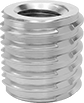 Image of Product. Bottom orientation. Threaded Inserts. Tapping Threaded Inserts for Plastic.