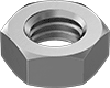 Left-Hand-Thread Thin-Profile Hex Nuts