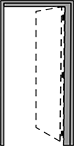 Image of Product. For Right Door Swing Direction. Front orientation. Door Frames. Single-Door Frames for Masonry Walls.