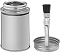 Image of Product. Front orientation. Antiseize Lubricants. Antiseize Lubricants, Applicator-Top Can.