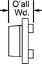 Image of Attribute. Side1 orientation. Contains Annotated. Quick-Disconnect (QD) Bushings.