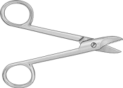 Serrated Scissors | McMaster-Carr